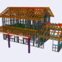 Diseño y cálculo de la estructura de Steel Frame, mediante software 3d Scottsdale®.